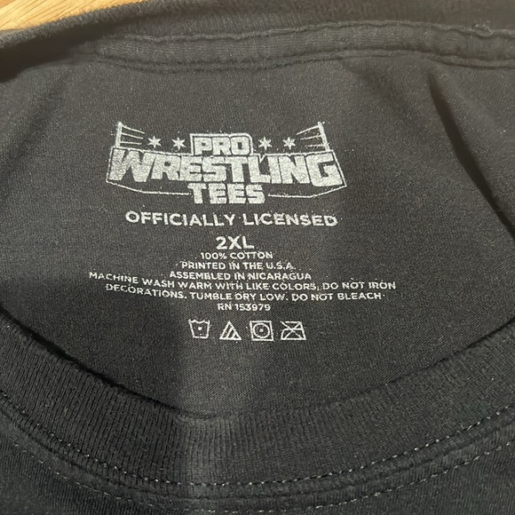 Men’s Bucks of Jericho Pro Wrestling tee size 2XL, 100% cotton, pre-owned - Picture 3 of 3